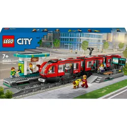 LEGO Strassenbahn mit Haltestelle (60423)