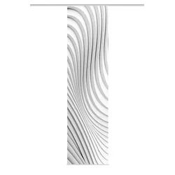 Schmidt Schiebevorhang Zaria 60 x 245 cm Polyester Grau