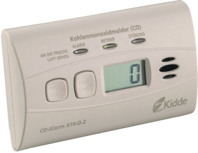 CO-Détecteur X10-D.2 H.71mm blanc 85 dB/3m ; D-Secour (1377700)