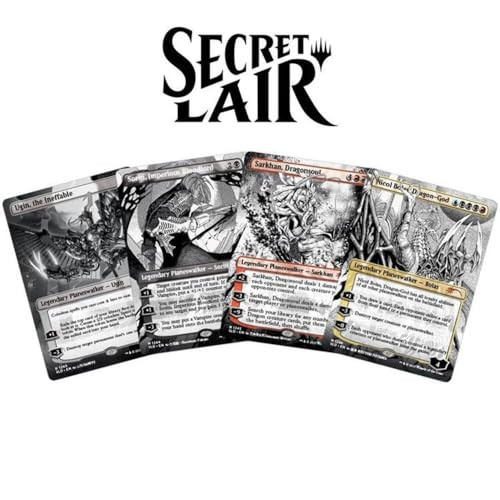 Magic: The Gathering WPN Exclusive Secret Lair: More Borderless Planeswalkers