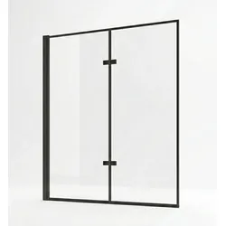 BADEWANNE Medal 2 Teile cm Schwarz - 120 x 140 cm