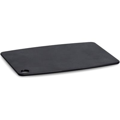 Schneidebrett ZELLER PRESENT "Eco", schwarz, B:21,5cm H:0,6cm L:29,8cm, Holzfaserlaminat, Schneidebretter, Modernes Schneidebrett