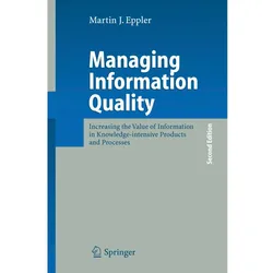Managing Information Quality, Fachbücher von Martin J. Eppler