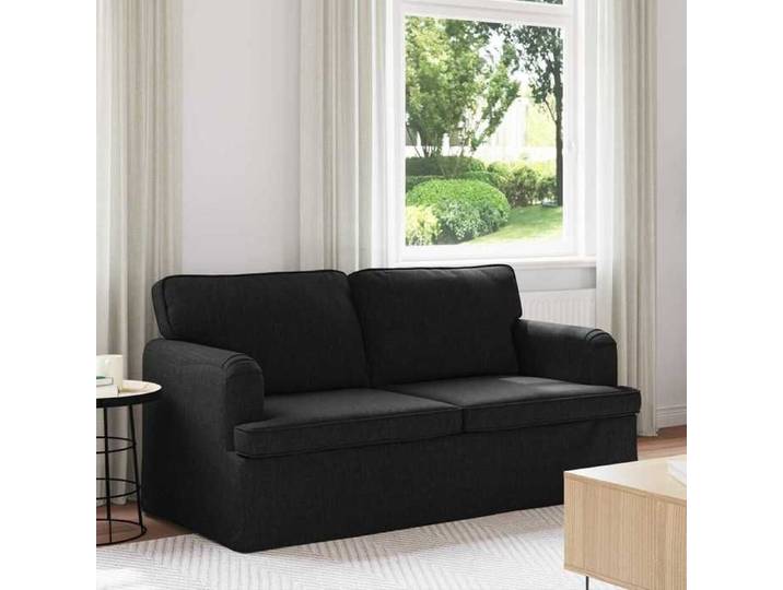 NEW 2026  Canapé moderne - Design ergonomique - pour salon - Noir Dimensions globales: 162x80x85 cm (lxPxH) L3028