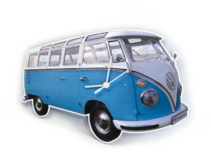 BRISA VW Collection - Wandklok in VW T1 Bulli Bus design