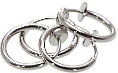 Fake Piercings, silber