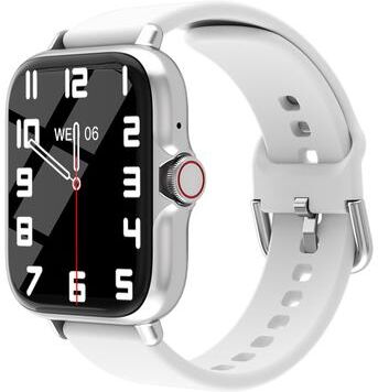 Friendly Fresh Finds Waterproof Smart Watch With Call Answer, Sleep Monitoring, And Pedometer Stay Connected And Fit white