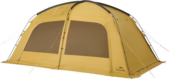 Camping-Zelt Thermozelt für 4-6 Personen mit 3000mm Wassersäule 4-Jahreszeiten-Familienzelt für Rucksackreisen, Outdoor & Wandern
