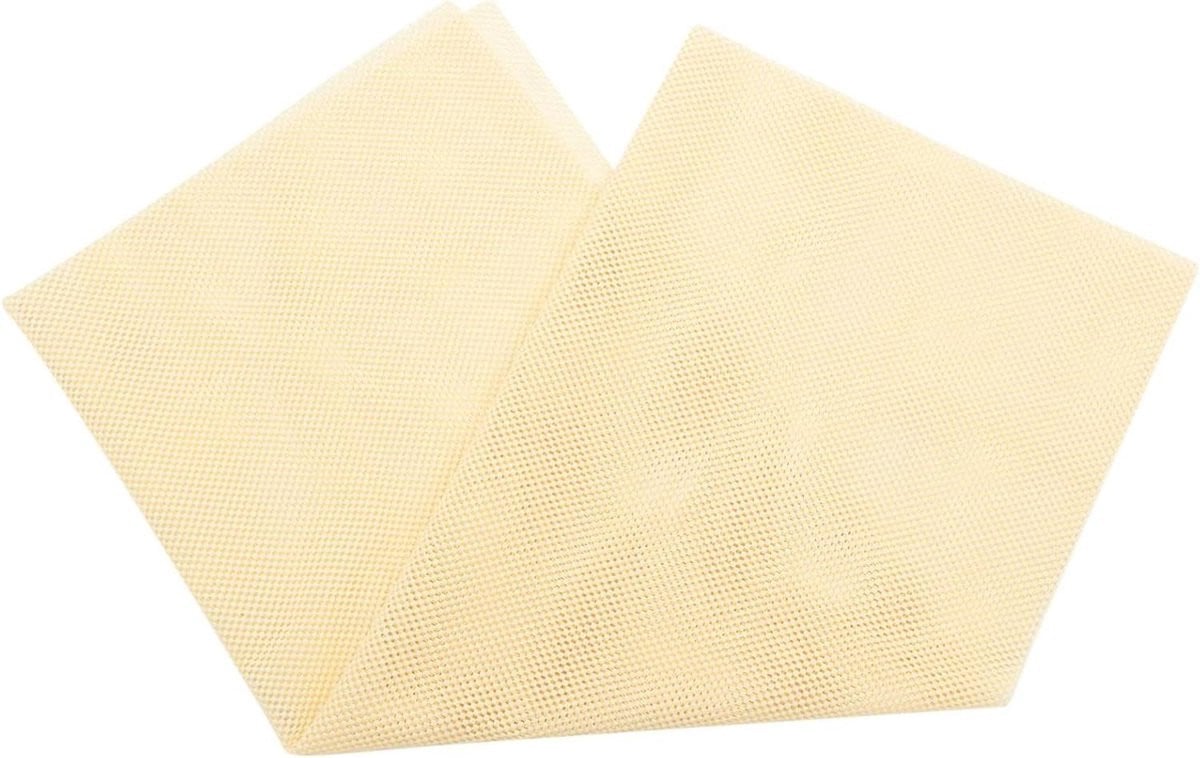 Beige Antislipmat voor Vloerkleden - Zelfklevend PVC - 100 x 120 cm