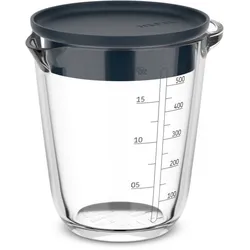 MEPAL Chef It Messbecher mit Deckel 500ml - blau