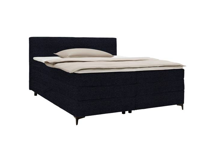 Boxspringbett Bari 180/200 cm Schwarz
