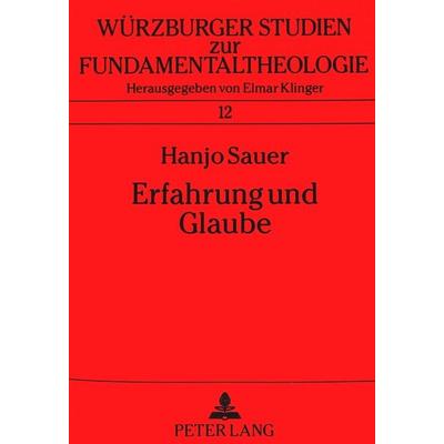 Erfahrung und Glaube, Taschenbuch von Hanjo Sauer, Peter Lang GmbH, Internationaler Verlag der Wissenschaften, 978-3-631-44779-6