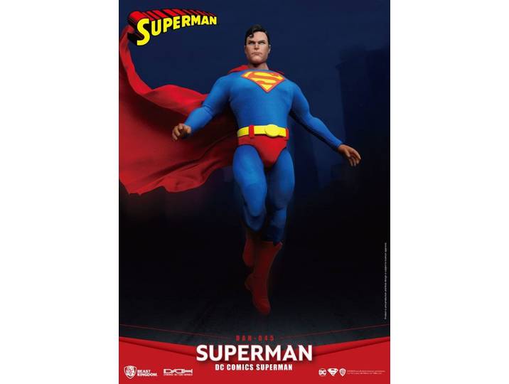 Beast Kingdom Toys Actionfigur DC Comics DAH-045 Dynamic 8ction Heroes Actionfigur 1/9 Superman 20 cm