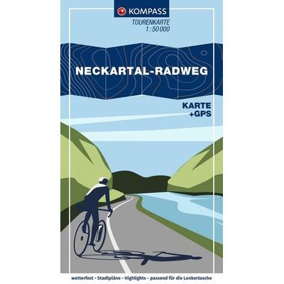 KOMPASS Fahrrad-Tourenkarte Neckartal-Radweg 1:50.000, Sonstige von , KOMPASS Freytag & Berndt, 978-3-99154-421-0
