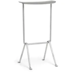 Magis Officina Barhocker, höhe 75 cm, verzinkt / grau