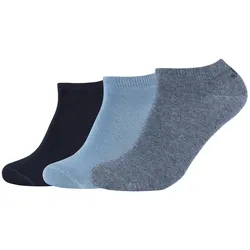 s.Oliver Unisex Sneakersocken - 3er Pack, Kurzsocken, einfarbig Mehrfarbig / 43-46