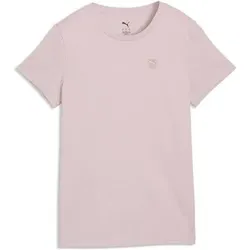 PUMA Damen Shirt ESS ELEVATED Tee, Größe L in Rot Rot