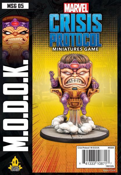 Atomic Mass Games Marvel Crisis Protocol Character Pack M.O.D.O.K. Miniatures Game