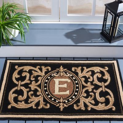 SAFAVIEH Handmade Monogram Bruneta Casual Rug