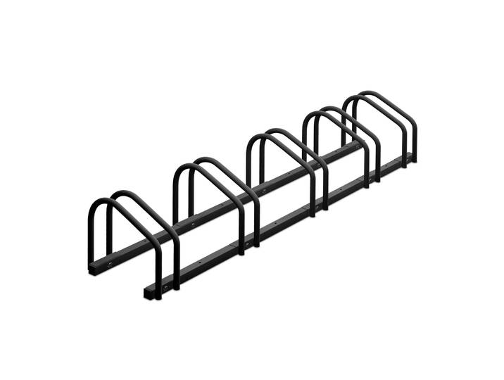Fahrradständer für 5 Fahrräder Anthrazit