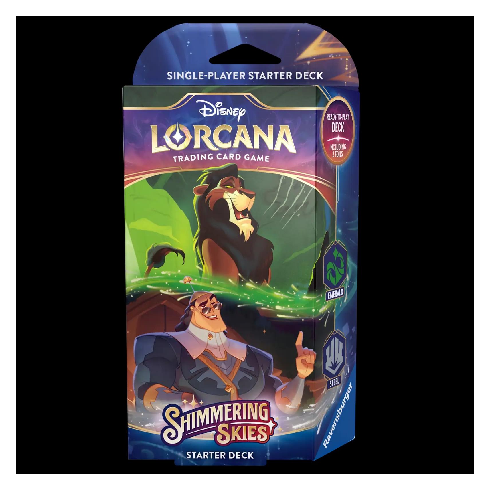 Disney Lorcana Trading Card Game: Set 5 - Starter Deck A (Englisch) (Englisch, Deck) (4050368983817)
