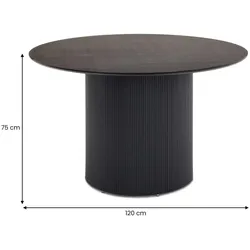 Idimex, Esstisch, Vianney (120 x 75 cm)