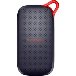 SANDISK Portable Festplatte, 500 GB SSD, extern, Schwarz