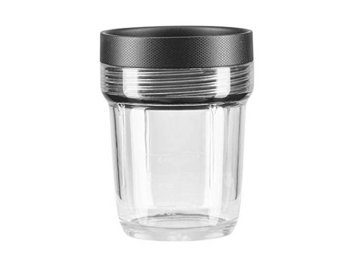170 ml, kleines Batch-Glas, Erweiterungspaket für KitchenAid K150 und K400 Mixer, Schwarz