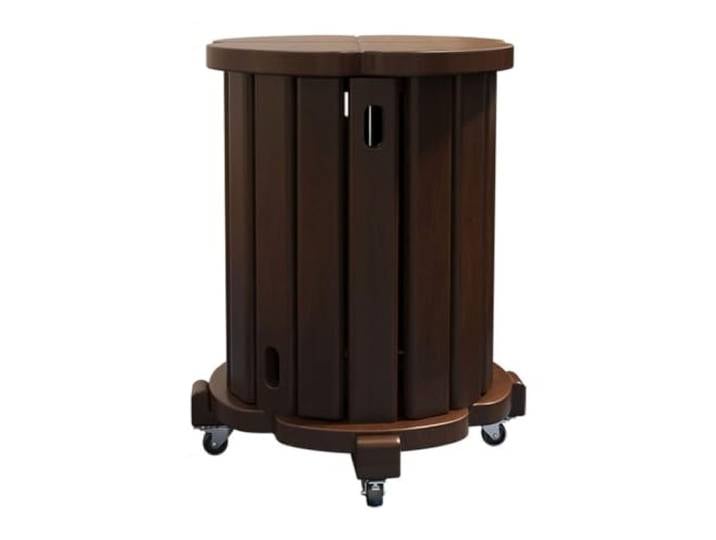 YDHFCD Holz Hocker Set Stapelbar Beistelltisch Kompakt Mehrzweck-Hocker, Massivholz-Konstruktion, platzsparend, tragbar.(Style 1)