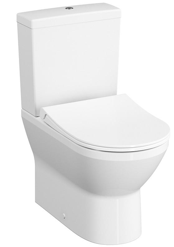 Vitra Integra Stand-WC für Kombination VitrAflush 2.0 Weiß, 7043B003-0585 7043B003-0585