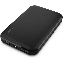 eSTUFF INFINITE Power Bank 5.000 mAh (5000 mAh, 10 W, 18.50 Wh), Powerbank, Schwarz