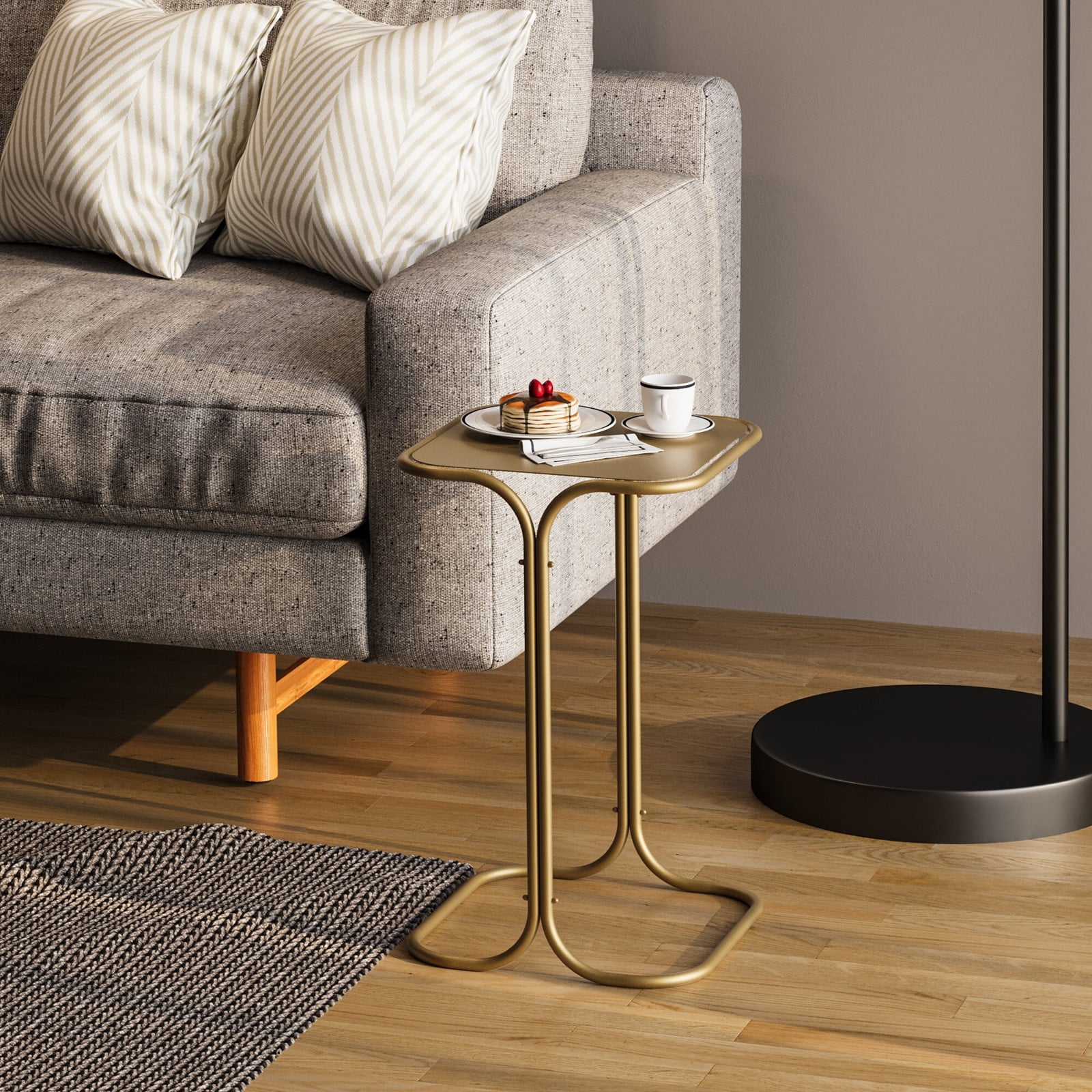 Skye Decor Salontafel Shb-001-B, Goud, H 52 x B 30 x D 30 cm