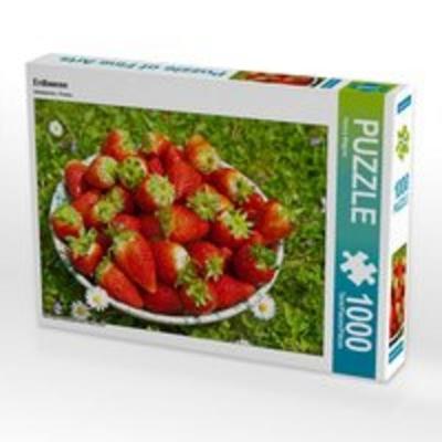 CALVENDO Puzzle Erdbeeren | 1000 Teile Lege-Größe 64x48cm Foto-Puzzle für glückliche Stunden