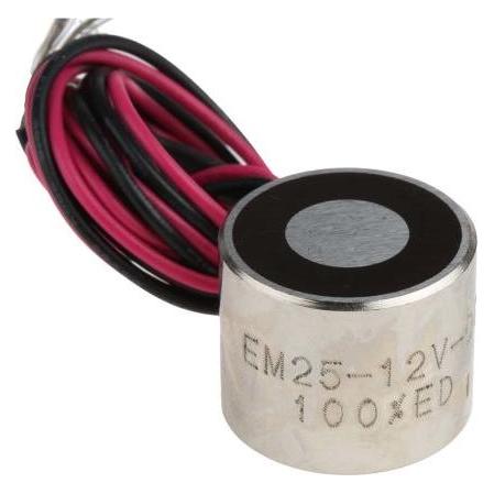 RS PRO Halte-Elektromagnet, Durchmesser 25 mm (7393286)