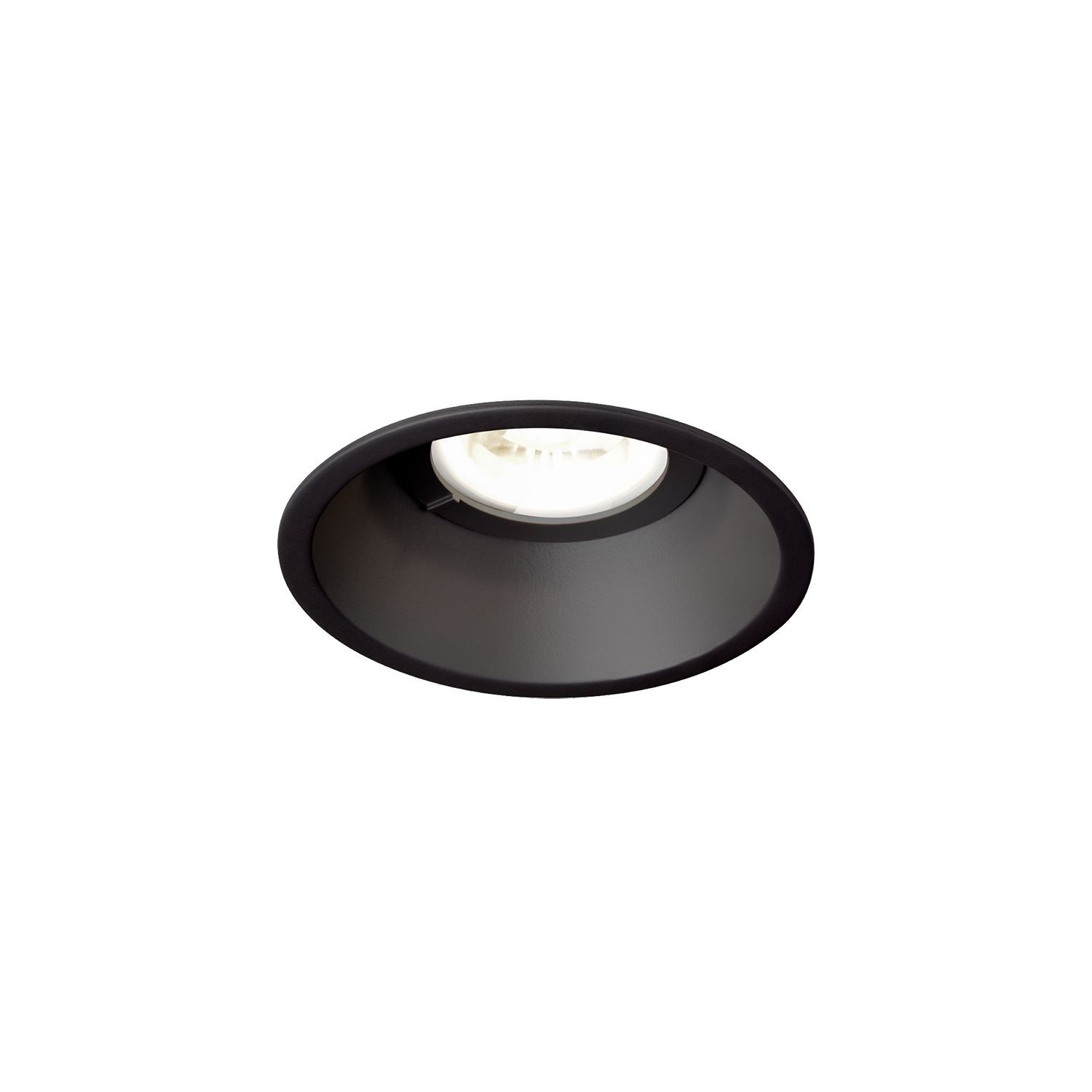 Wever & Ducré Einbaustrahler DEEP IP44 1.0 PAR16 schwarz Drahtfedern 112620B0 5404037300624