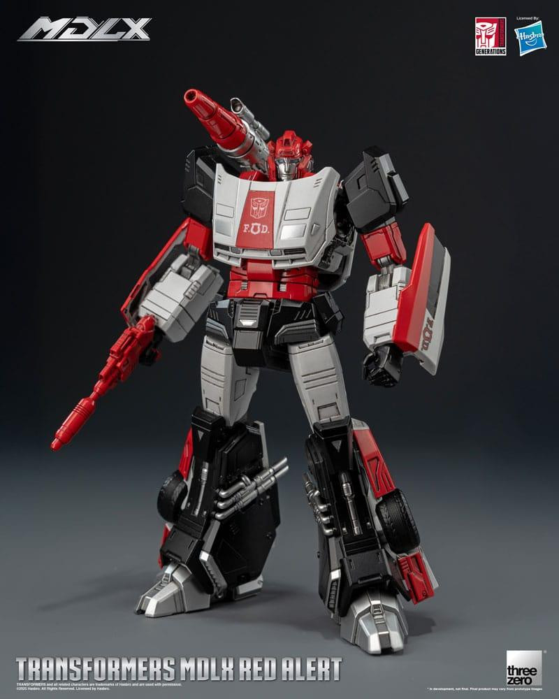 THREEZERO Transformers MDLX Red Alert Actiefiguur, 15 cm