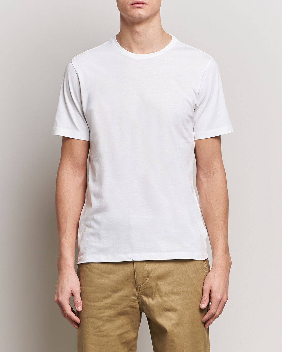 KnowledgeCotton Apparel Agnar Basic T-Shirt Bright White men XXL Hvid