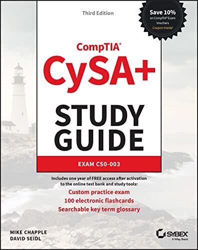 Mike Chapple - CompTIA CySA+ Study Guide: Exam CS0-003 (Sybex Study Guide) - Preis vom 09.10.2026 07:28:09 h