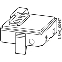 Siemens, Verteilerschrank Zubehör, Abgangskasten BVP 25A/3xD02