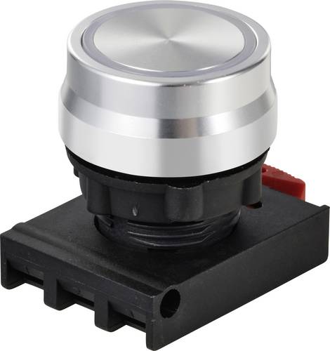 TRU COMPONENTS TC-12835248 ONPOW26BK-E/W Drucktaster-Frontelement Knopf
