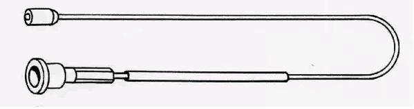 MAPCO 5604 Handbrake cable