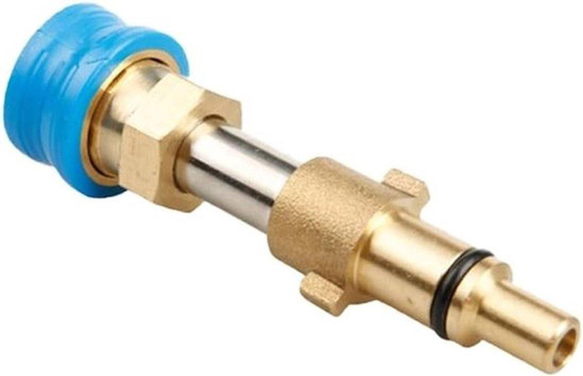 Messing hogedrukreiniger adapter met snelsluiting voor tuinieren en landbouw, multicolor