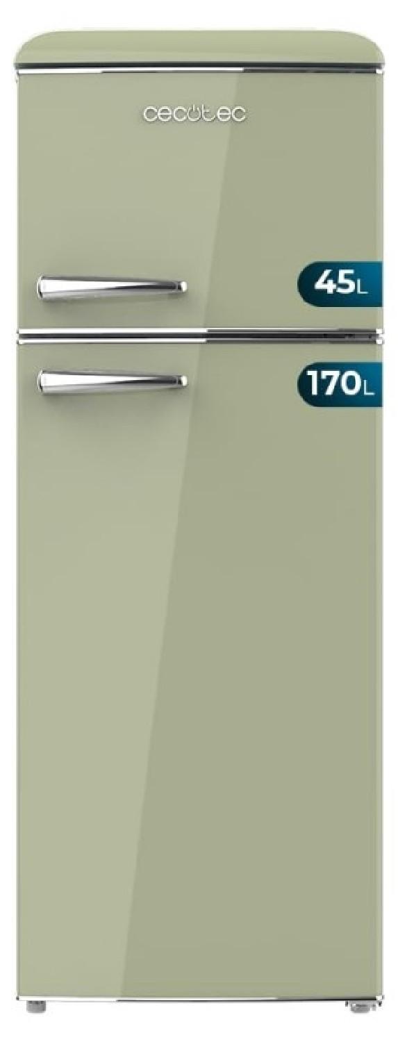Cecotec Bolero CoolMarket 2D Origin 215, 215 l, SN-ST, 44 dB, 2,5 kg/24h, E, Grün