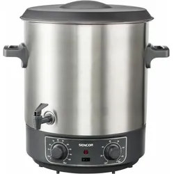 Sencor Express-Töpfe S 2200SS Edel, Einkochautomat, Grau, Silber