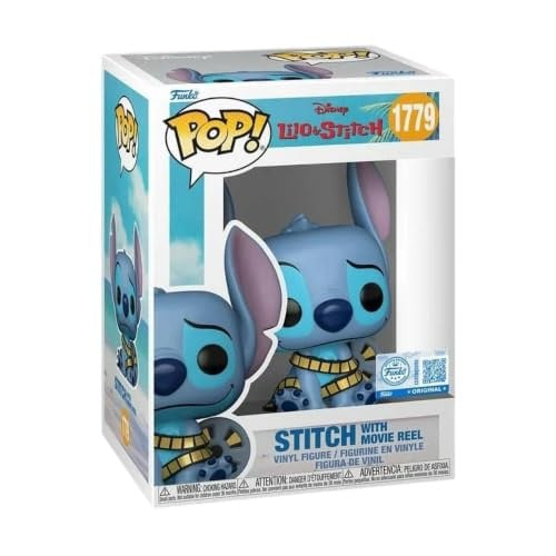 Funko Disney Lilo & Stitch Stitch With Movie Reel Vinyl figuur