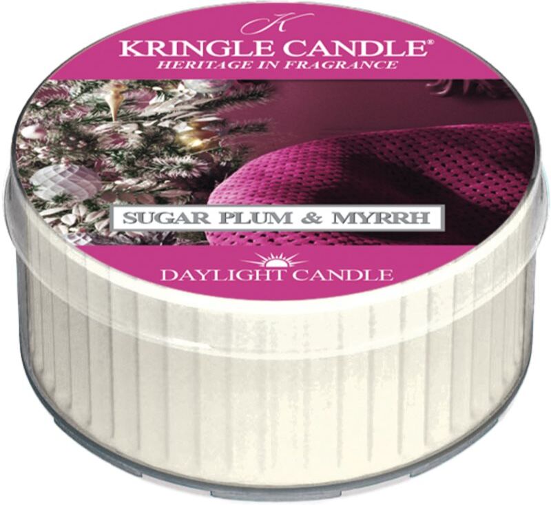 Kringle Candle Sugar Plum & Myrrh Daylight scented candle 42 g