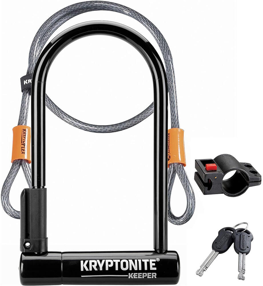Kriptonics antirrobo u keeper 12 std candado bicicleta  (UNICA)