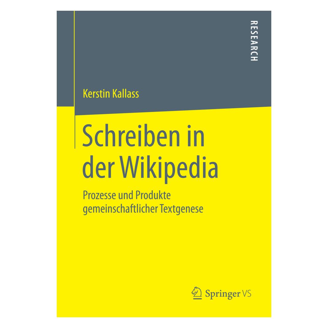 Springer Schreiben in der Wikipedia (Deutsch, Softcover, Kerstin Kallass) (7904426)