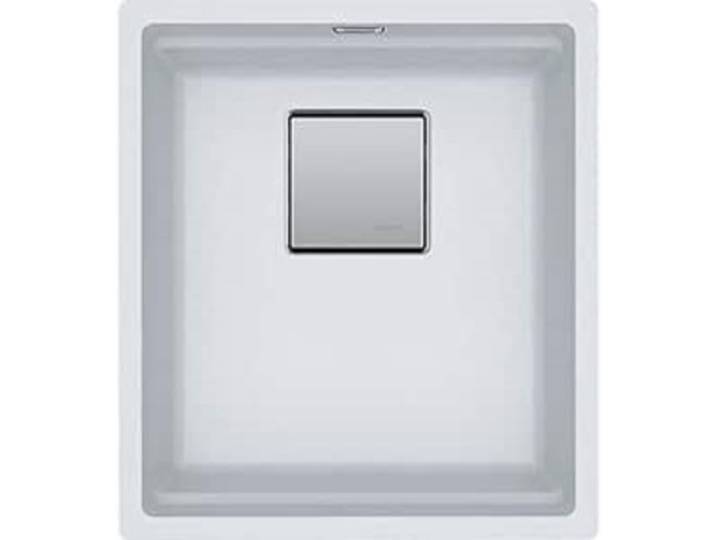 Franke Kubus 2 KNG 110-37 Fragranit Einbauspüle + Küchenspüle weiß + 1 Becken + 1 Becken