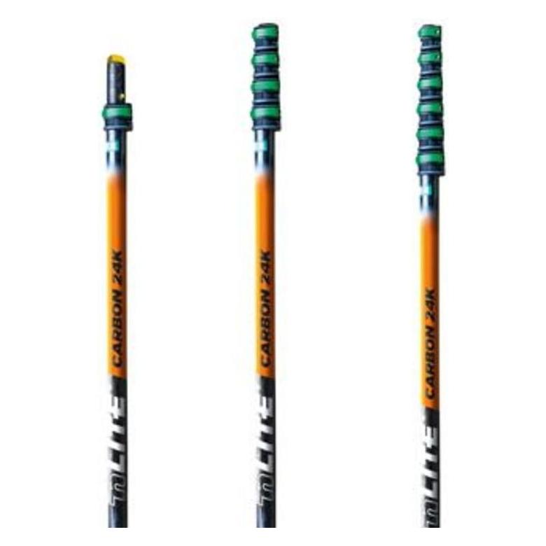 Unger CF86G Teleskopstange nLite Carbon 24K 6-teilig 8,60 m 6 Elemente, wasserführende nLite Master (1 Stk.) (31921385)